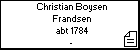 Christian Boysen Frandsen