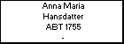 Anna Maria Hansdatter