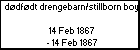 d�df�dt drengebarn/stillborn boy 