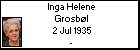Inga Helene Grosb�l