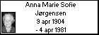 Anna Marie Sofie Jrgensen