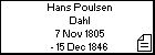 Hans Poulsen Dahl