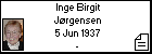 Inge Birgit J�rgensen