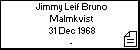 Jimmy Leif Bruno Malmkvist