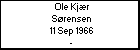 Ole Kj�r S�rensen