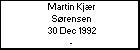 Martin Kj�r S�rensen
