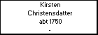 Kirsten Christensdatter