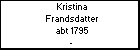 Kristina Frandsdatter