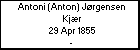 Antoni (Anton) J�rgensen Kj�r