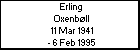 Erling  Oxenb�ll