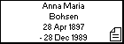 Anna Maria Bohsen