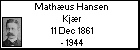 Math�us Hansen Kj�r