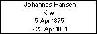 Johannes Hansen Kj�r