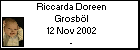 Riccarda Doreen Grosb�l