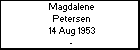 Magdalene Petersen