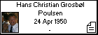 Hans Christian Grosbøl Poulsen