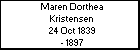 Maren Dorthea Kristensen