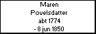 Maren Povelsdatter