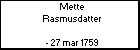 Mette Rasmusdatter