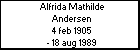 Alfrida Mathilde Andersen