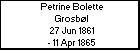 Petrine Bolette Grosb�l