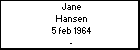 Jane Hansen