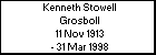 Kenneth Stowell Grosboll