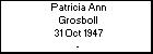 Patricia Ann Grosboll