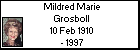 Mildred Marie Grosboll
