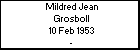 Mildred Jean Grosboll