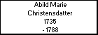 Abild Marie Christensdatter