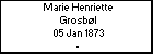 Marie Henriette Grosbl