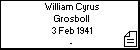 William Cyrus Grosboll