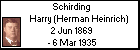 Schirding Harry (Herman Heinrich)