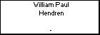 William Paul Hendren
