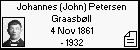 Johannes (John) Petersen Graasbll