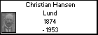 Christian Hansen Lund