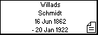 Willads Schmidt