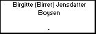 Birgitte (Birret) Jensdatter Boysen