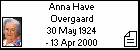 Anna Have Overgaard