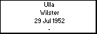 Ulla  Wilster