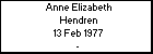 Anne Elizabeth Hendren