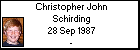 Christopher John Schirding