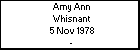 Amy Ann Whisnant