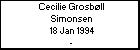 Cecilie Grosbll Simonsen