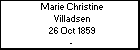 Marie Christine Villadsen