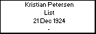 Kristian Petersen List