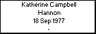 Katherine Campbell Hannon