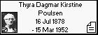 Thyra Dagmar Kirstine Poulsen