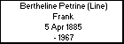 Bertheline Petrine (Line) Frank